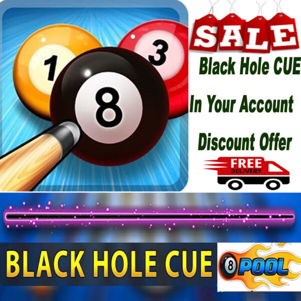 buy 8 ball pool black hole cue