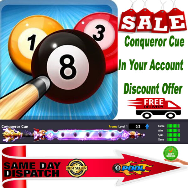 buy 8 Ball Pool Conqueror Cue