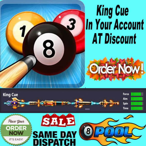 buy 8 Ball Pool King Cue