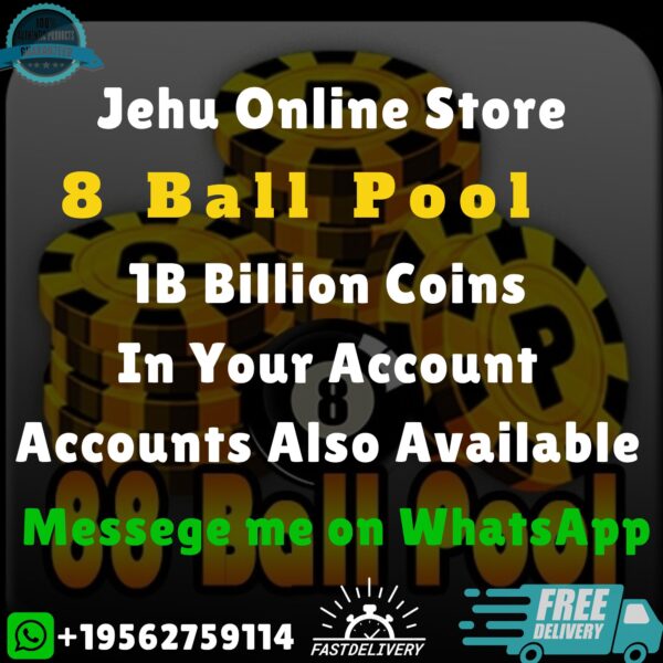 buy 1B Coins 8 ball Pool